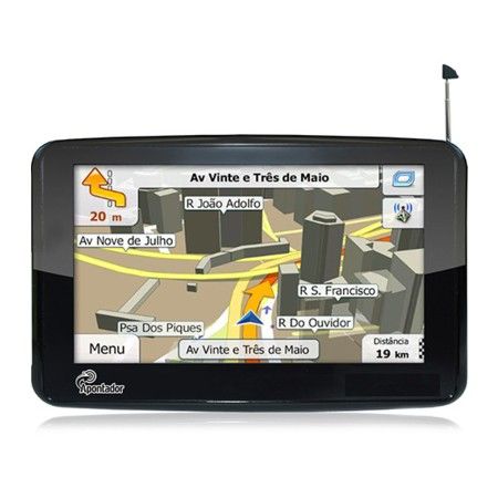 GPS Apontador P430 com LCD Touch 4.3"