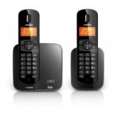 Telefone sem Fio Philips Perfect Sound Preto + 1 Ramal