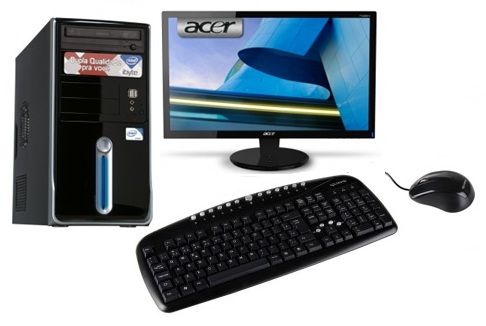 Kit Computador Ibyte Naxos I4L Intel Pentium Dual-Core E5700